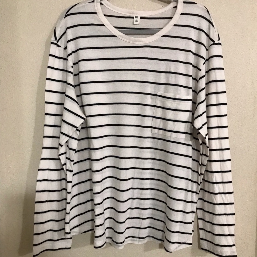 BP XL NWT Long sleeve T-shirt striped top